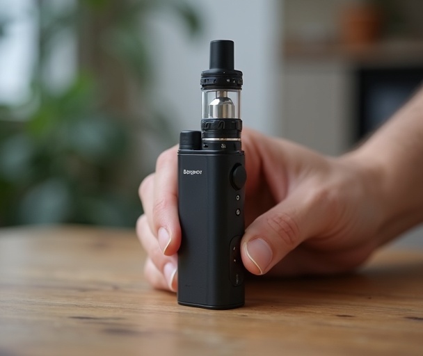 Arrêt de la vapoteuse